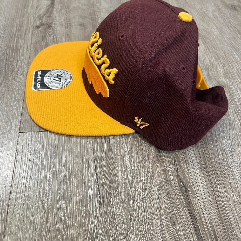 Cleveland Cavaliers '47 Brand NBA Hardwood Classics Snapback Hat Cap - Picture 4 of 7